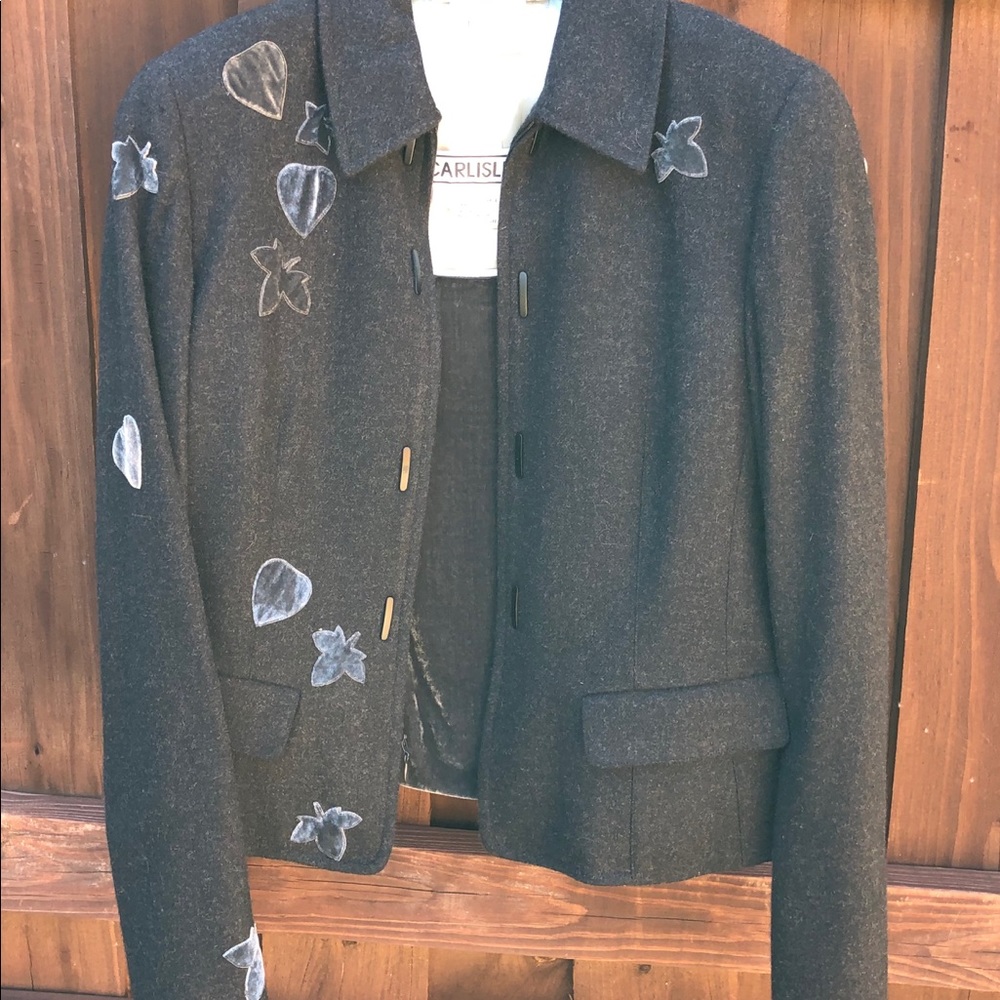 Jacket and tank by Carlisle